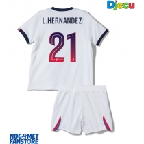 Paris Saint-Germain Lucas Hernandez #21 Gostujuci Dres za djecu 2026-27 Kratak Rukav (+ Kratke hlače)